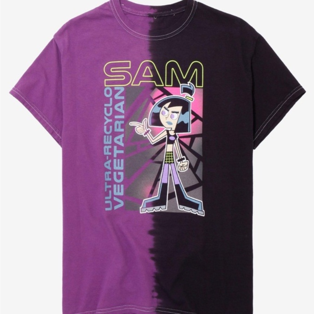 Danny Phantom Sam Manson Ultra-Recyclo-Vegetarian Women's Dip-Dye BoxLunch